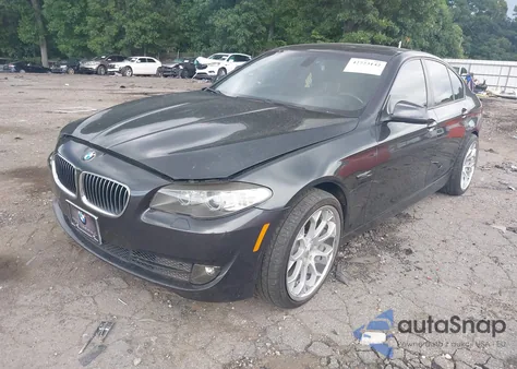 2011 BMW 528I из США, поврежденный, VIN WBAFR1C52BC260394